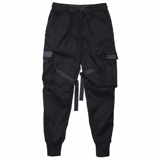Ribbons Joggers Men Cargo Pants