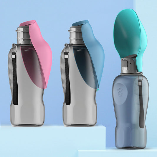 800ml Water Bottle Leakproof for Pet Foldable Outdoor Walking Supplies Pet Products