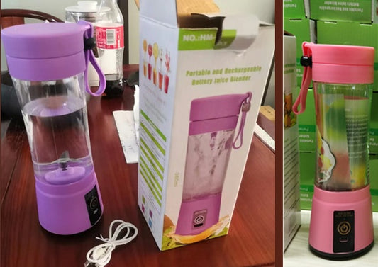 Portable Blender With USB Rechargeable Mini Kitchen Juicer